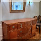 F04. Sideboard. 35”h x 62”w x 21”d 